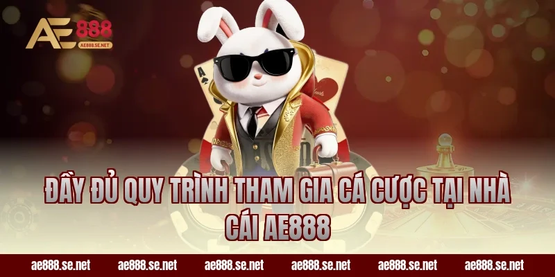 Đầy đủ quy trình tham gia cá cược tại nhà cái AE888